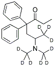 (+/-)-METHADONE-D9 Struktur