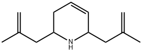 2,6-BIS-(2-METHYL-ALLYL)-1,2,3,6-TETRAHYDRO-PYRIDINE Struktur