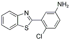 3-BENZOTHIAZOL-2-YL-4-CHLORO-PHENYLAMINE Struktur