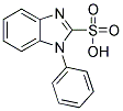 1-PHENYL-1H-BENZIMIDAZOLE-2-SULFONIC ACID Struktur