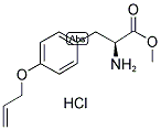 H-L-TYR(ALL)-OME HCL Struktur