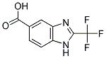 2-TRIFLUOROMETHYL-1H-BENZOIMIDAZOLE-5-CARBOXYLIC ACID Struktur