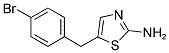 5-(4-BROMO-BENZYL)-THIAZOL-2-YLAMINE Struktur