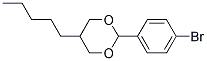 2-(4-BROMOPHENYL)-5-PENTYL-1,3-DIOXANE Struktur