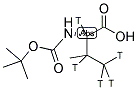 N-T-BOC-L-VALINE, [2,3,4-3H] Struktur