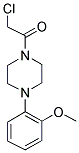 2-CHLORO-1-[4-(2-METHOXY-PHENYL)-PIPERAZIN-1-YL]-ETHANONE Struktur