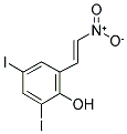 1-(3,5-DIIODO-2-HYDROXYPHENYL)-2-NITROETHENE Struktur