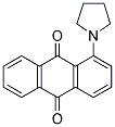 1-(1-PYRROLIDINYL)-9,10-ANTHRAQUINONE Struktur