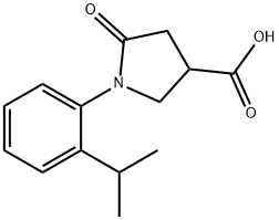 1-(2-ISOPROPYLPHENYL)-5-OXOPYRROLIDINE-3-CARBOXYLIC ACID price.