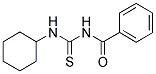 N-BENZOYL-N'-CYCLOHEXYLTHIOUREA Struktur