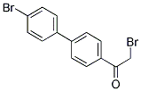 2-BROMO-1-(4'-BROMO-1,1'-BIPHENYL-4-YL)ETHANONE Struktur