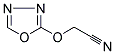 2-(1,3,4-OXADIAZOL-2-YLOXY)ACETONITRILE Struktur