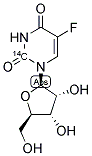 5-FLUOROURIDINE, [2-14C]- Struktur