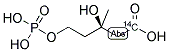 MEVALONIC ACID-5-PHOSPHATE, R-, [1-14C] Struktur