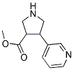 4-PYRIDIN-3-YL-PYRROLIDINE-3-CARBOXYLIC ACID METHYL ESTER Struktur