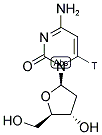 2'-DEOXYCYTIDINE, [6-3H] Struktur