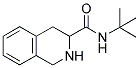 N-(TERT-BUTYL)-1,2,3,4-TETRAHYDRO-3-ISOQUINOLINECARBOXAMIDE Struktur