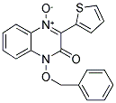 1-(BENZYLOXY)-3-THIEN-2-YLQUINOXALIN-2(1H)-ONE 4-OXIDE Struktur