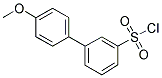 [3-(4-METHOXYPHENYL)PHENYL]SULFONYL CHLORIDE Struktur