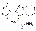 2-(2,5-DIMETHYL-PYRROL-1-YL)-4,5,6,7-TETRAHYDRO-BENZO[B]THIOPHENE-3-CARBOXYLIC ACID HYDRAZIDE Struktur