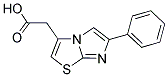 (6-PHENYLIMIDAZO[2,1-B][1,3]THIAZOL-3-YL)ACETIC ACID Struktur