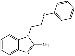 1-(2-PHENOXY-ETHYL)-1H-BENZOIMIDAZOL-2-YLAMINE Struktur