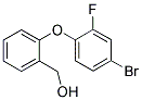 [2-(4-BROMO-2-FLUOROPHENOXY)PHENYL]METHANOL Struktur