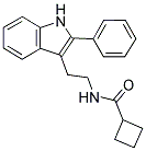 N-CYCLOBUTANECARBONYL-2-PHENYLTRYPTAMINE Struktur