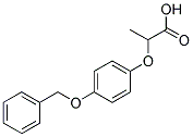 2-(4-BENZYLOXY-PHENOXY)-PROPIONIC ACID Struktur