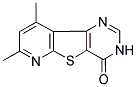 7,9-DIMETHYLPYRIDO[3',2':4,5]THIENO[3,2-D]PYRIMIDIN-4(3H)-ONE Struktur