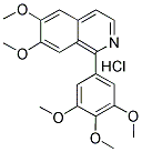 6,7-DIMETHOXY-1-(3',4',5'-TRIMETHOXYPHENYL)ISOQUINOLINE HYDROCHLORIDE Struktur