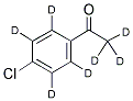 4'-CHLOROACETOPHENONE-D7 Struktur