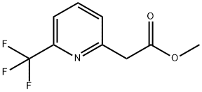 METHYL 6-(TRIFLUOROMETHYL)NICOTINOYLACETATE Struktur