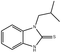 1-ISOBUTYL-1H-BENZIMIDAZOLE-2-THIOL Struktur