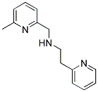 (6-METHYL-PYRIDIN-2-YLMETHYL)-(2-PYRIDIN-2-YL-ETHYL)-AMINE Struktur