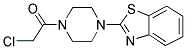 1-(4-BENZOTHIAZOL-2-YL-PIPERAZIN-1-YL)-2-CHLORO-ETHANONE Struktur