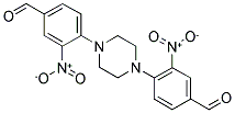 4-[4-(4-FORMYL-2-NITROPHENYL)PIPERAZINO]-3-NITROBENZALDEHYDE Struktur