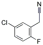 5-CHLORO-2-FLUOROPHENYLACETONITRILE Struktur