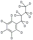 N-BUTYLBENZENE-D14 Struktur