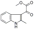 METHYL (2-METHYL-1H-INDOL-3-YL)(OXO)ACETATE Struktur