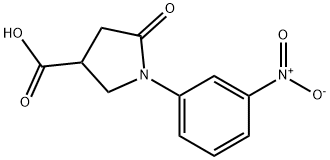 1-(3-NITROPHENYL)-5-OXO-3-PYRROLIDINECARBOXYLIC ACID price.