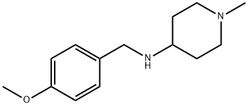 (4-METHOXY-BENZYL)-(1-METHYL-PIPERIDIN-4-YL)-AMINE