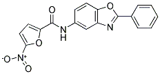 5-NITRO-FURAN-2-CARBOXYLIC ACID (2-PHENYL-BENZOOXAZOL-5-YL)-AMIDE Struktur