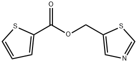 1,3-THIAZOL-5-YLMETHYL 2-THIOPHENECARBOXYLATE Struktur