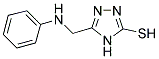 3-(PHENYLAMINOMETHYL)-1,2,4-TRIAZOLE-5(4H)-THIONE Struktur