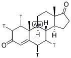 ANDROST-4-ENE-3,17-DIONE, [1,2,6,7-3H] Struktur