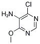 4-CHLORO-6-METHOXY-PYRIMIDIN-5-YLAMINE Struktur