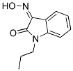 1-PROPYL-1H-INDOLE-2,3-DIONE 3-OXIME Struktur