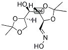 2,3:5,6-DI-O-ISOPROPYLIDENE-ALPHA-D-MANNOSE OXIME Struktur