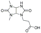 3-(4,6-DIMETHYL-2,5-DIOXOHEXAHYDROIMIDAZO[4,5-D]IMIDAZOL-1(2H)-YL)PROPANOIC ACID Struktur